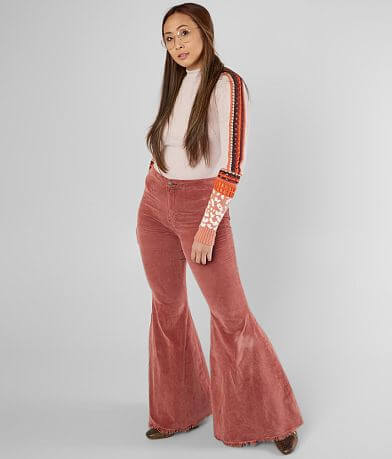 Free People Just Float On Corduroy Flare Jean misc detail 1 view