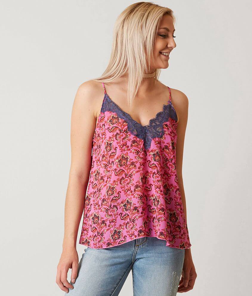 Free People Pretty Thing Cami Tank Top front view