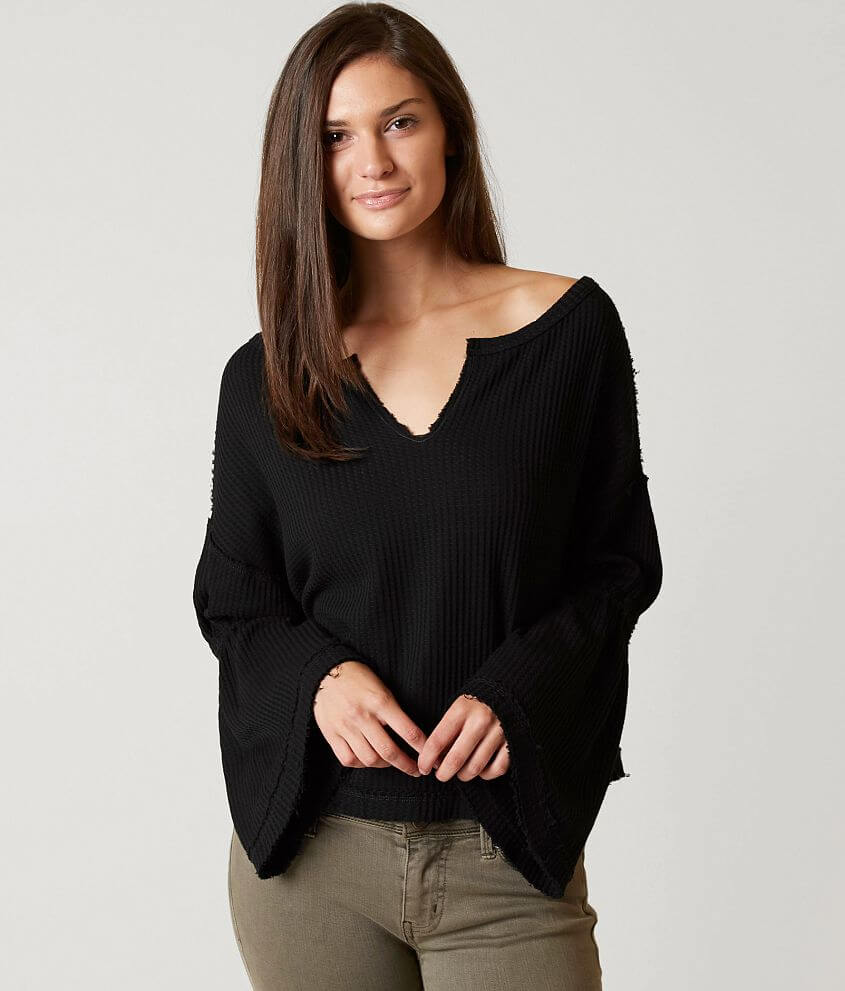Free People Dahlia Thermal Top front view