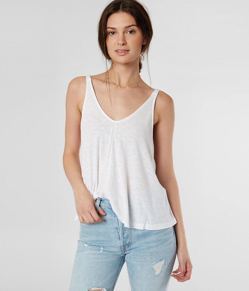 Free People Dani Tank Top - Women's Tank Tops in White | Buckle