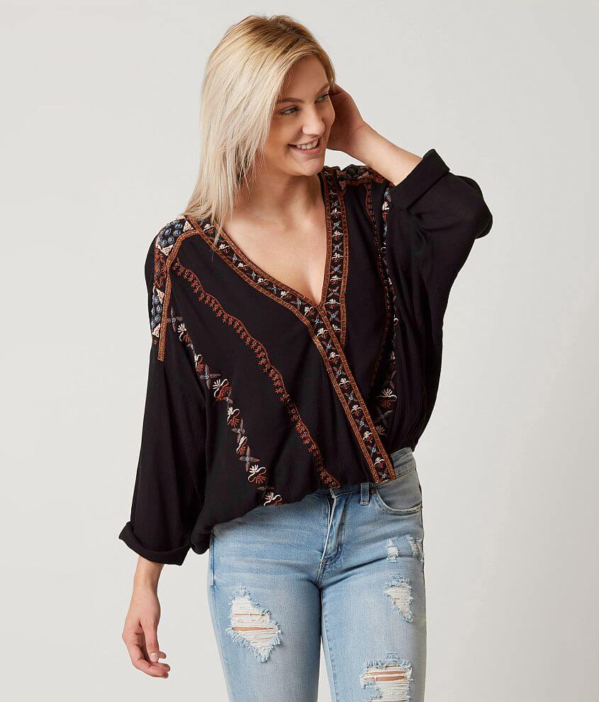 Free People Crescent Moon Top front view