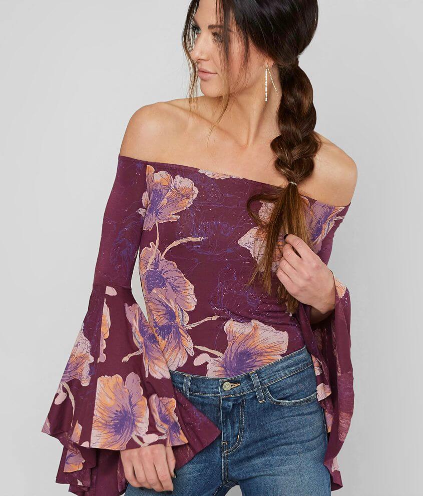 Free People Birds of Paradise Top front view