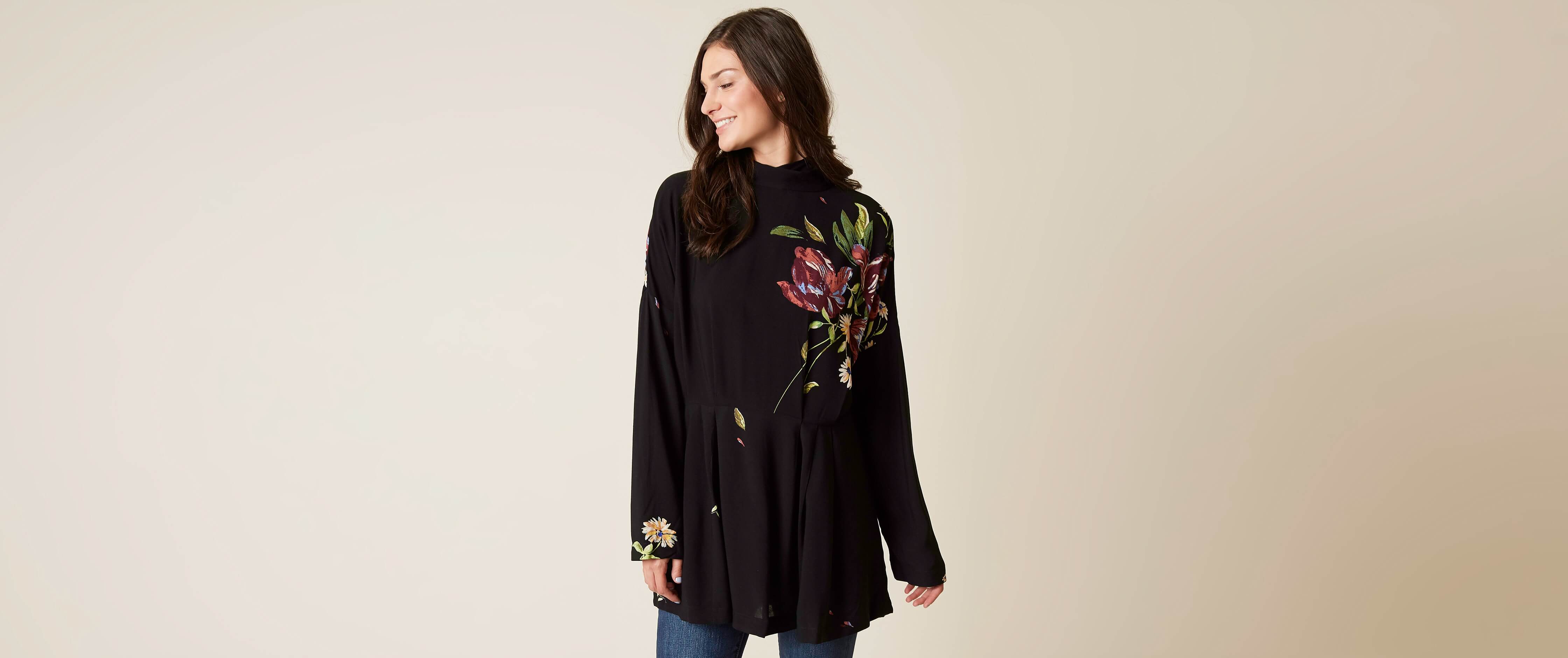 sachin and babi light blue dress Devvip boho embroidered main image 0