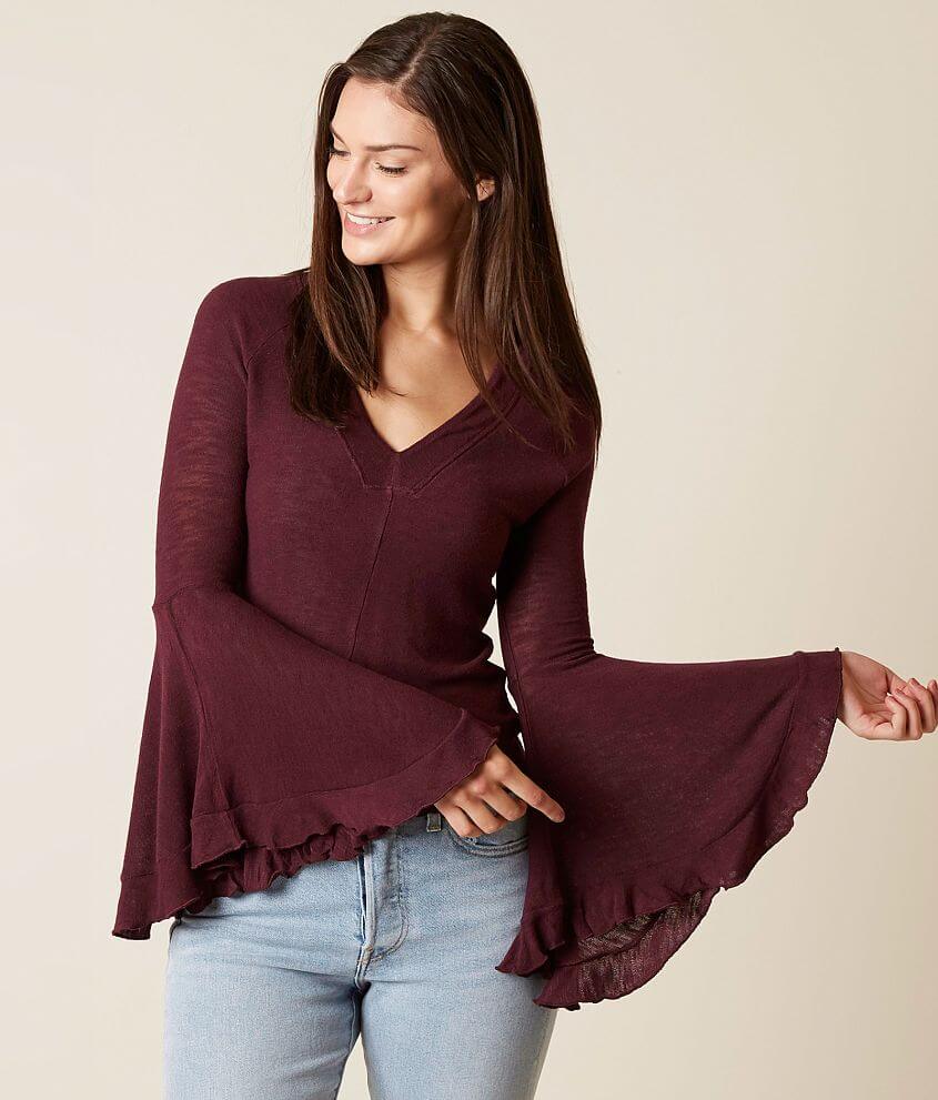 Free People Soo Dramatic Top front view