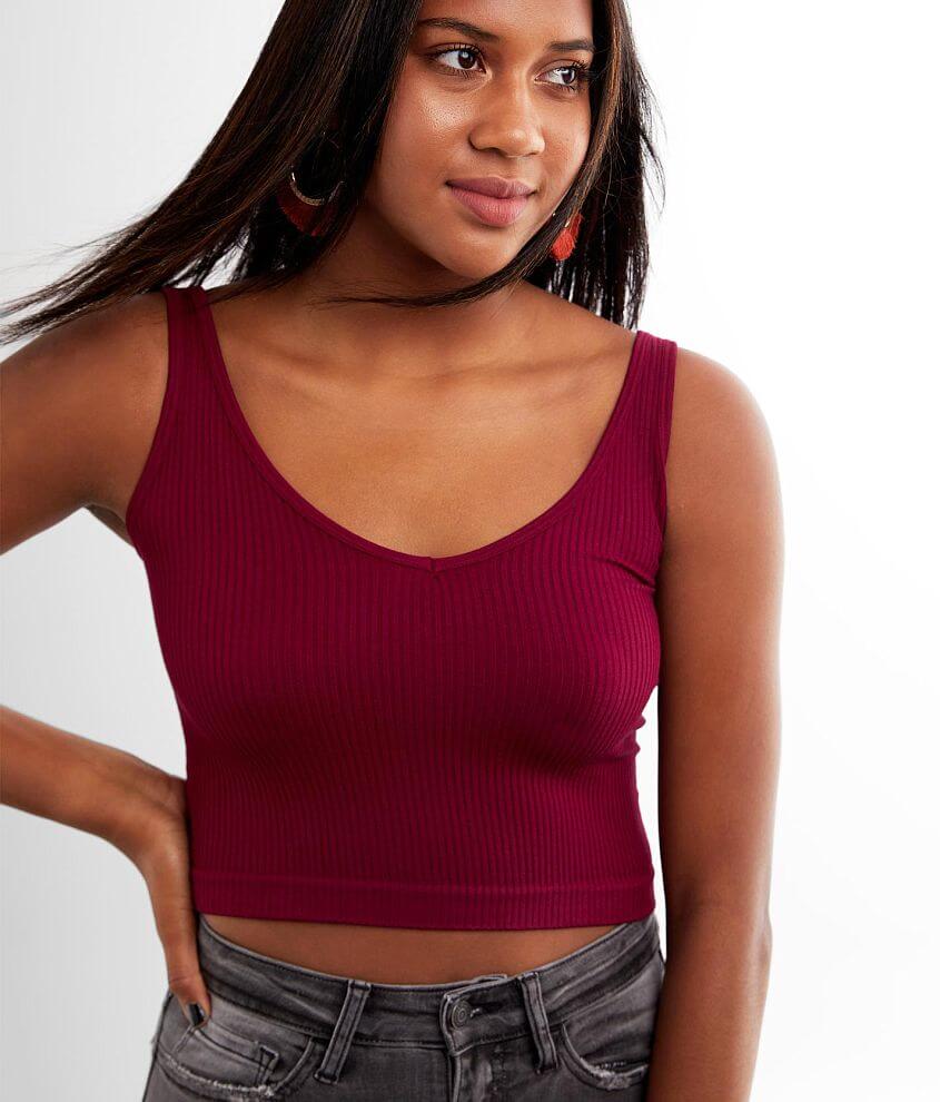 Free People Ribbed Brami Tank Top - Women's Bandeaus/Bralettes in