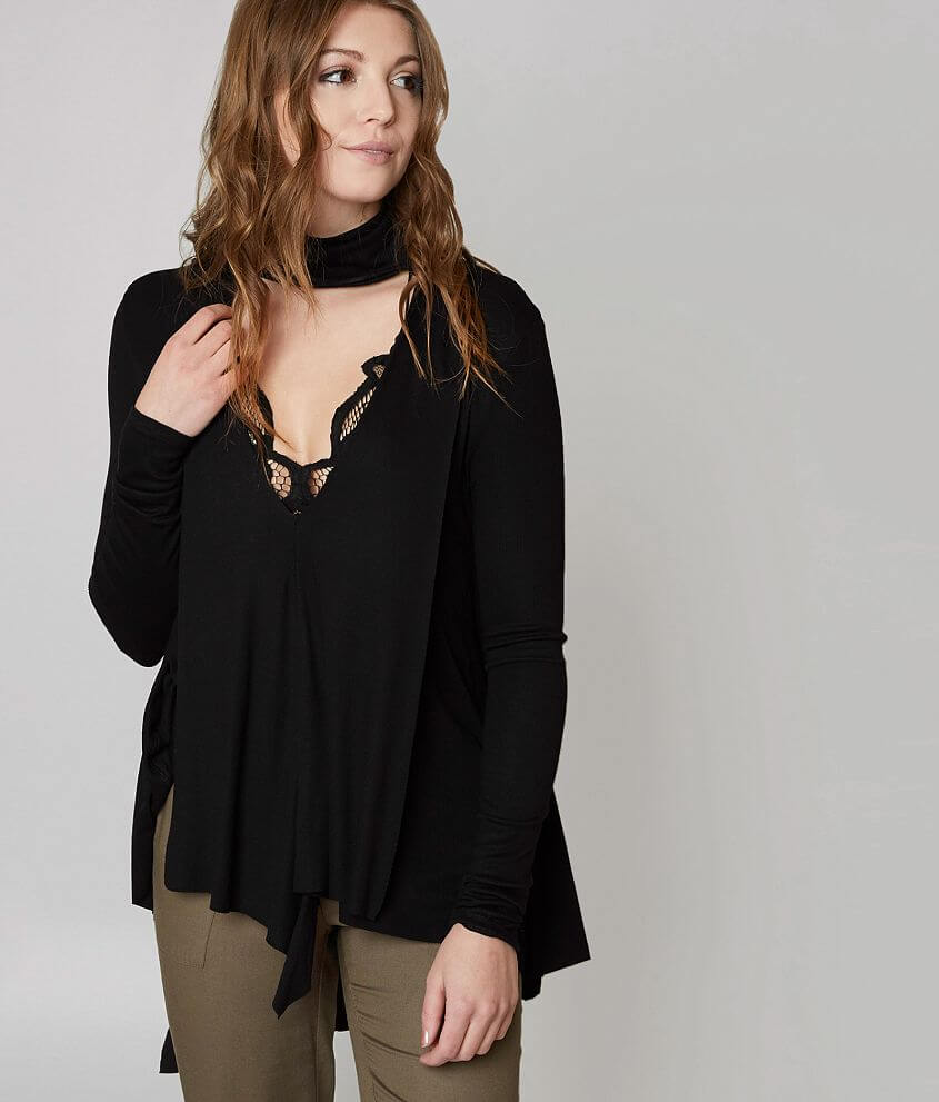 Free People Uptown Turtleneck Top front view
