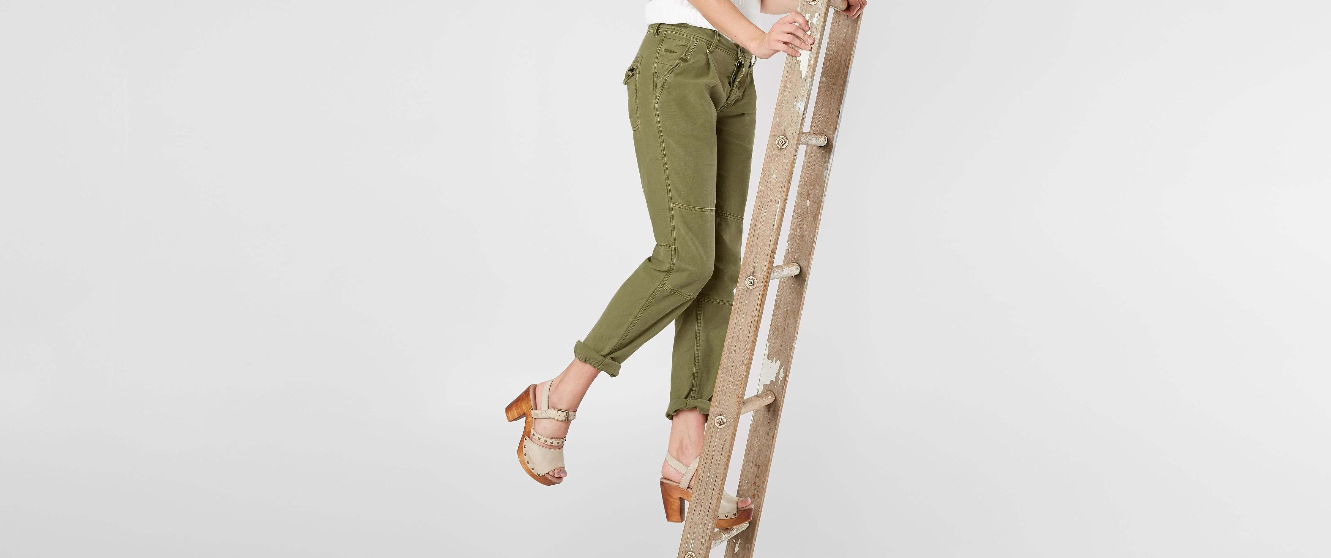 cropped utility pants