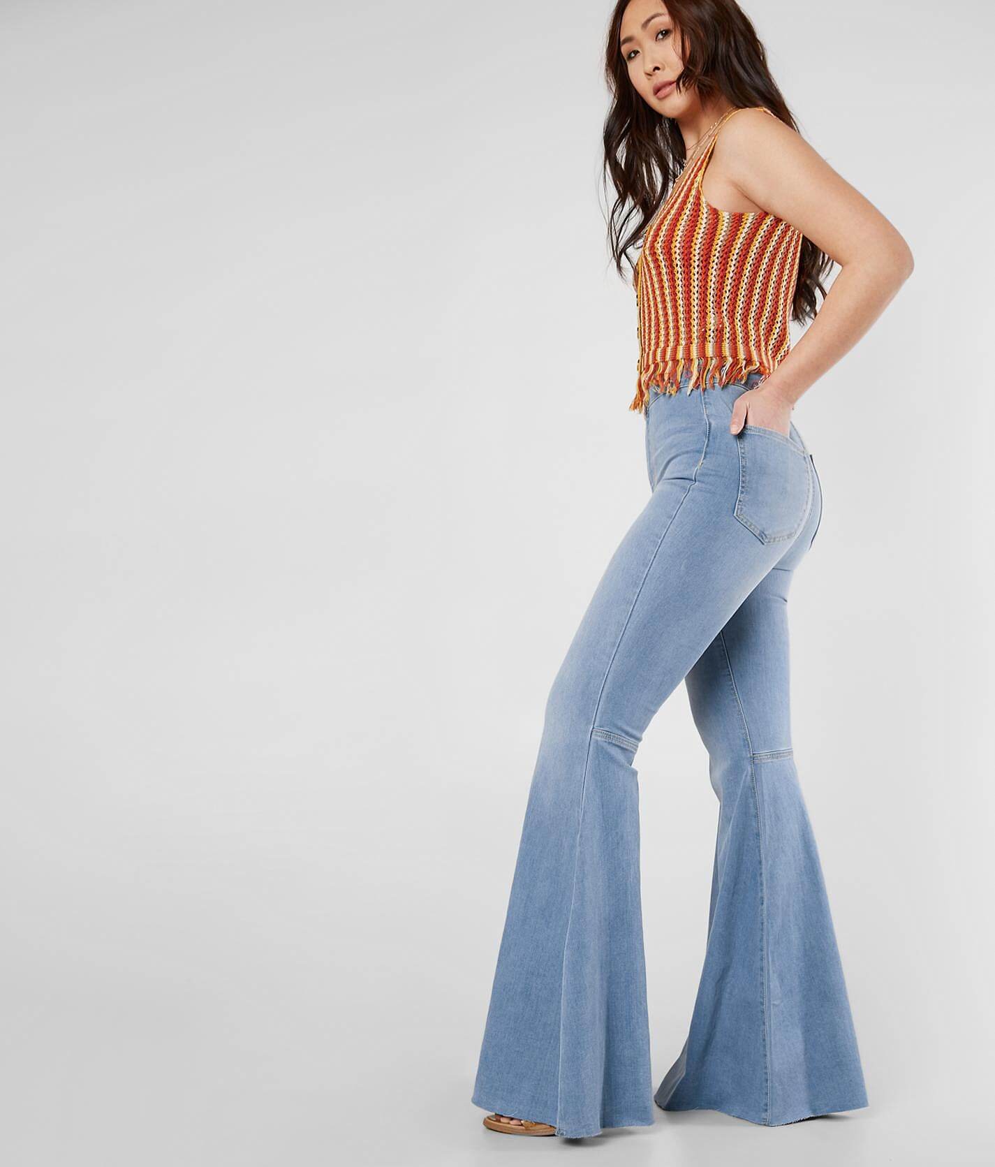 free people bell bottom jeans