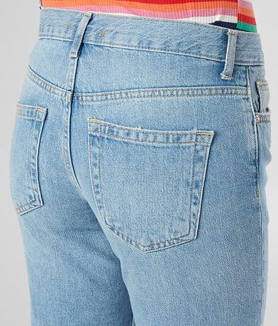 Free People Maggie Straight Jean back pocket view