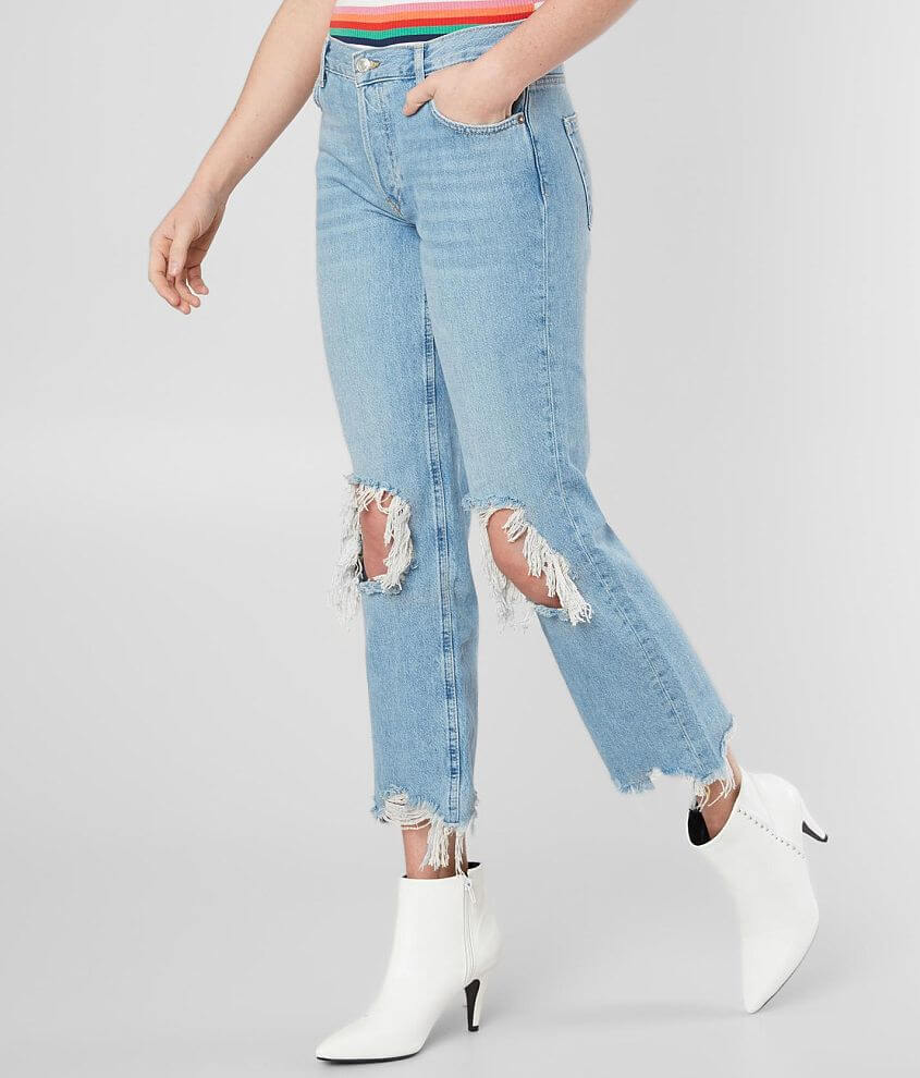 Free People Maggie Straight Jean front view