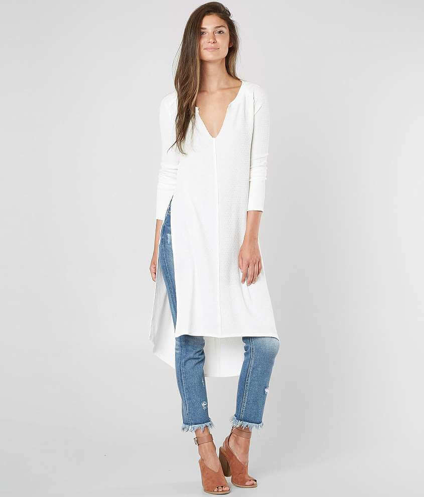 Free People Super Sonic Thermal Tunic Top front view
