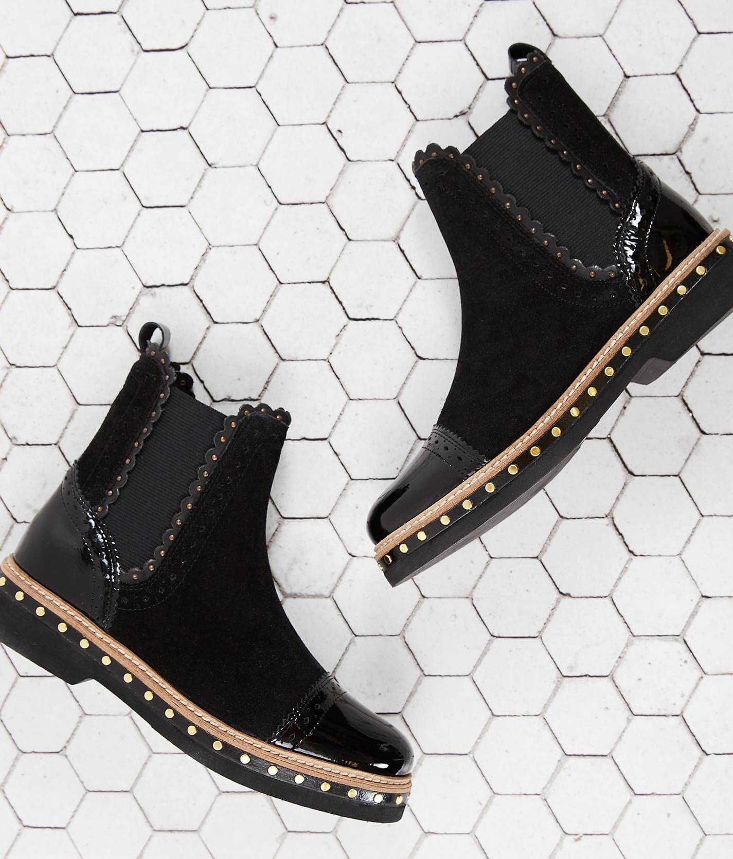 atlas studded chelsea bootie free people