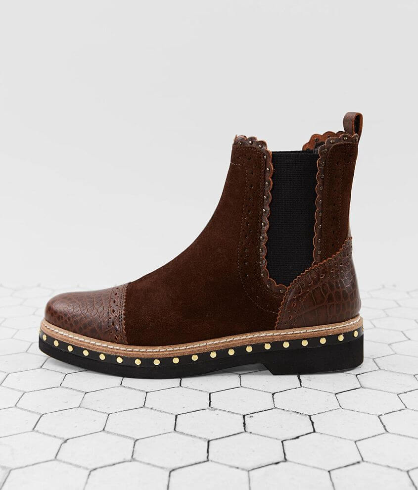 Free people brown boots sale