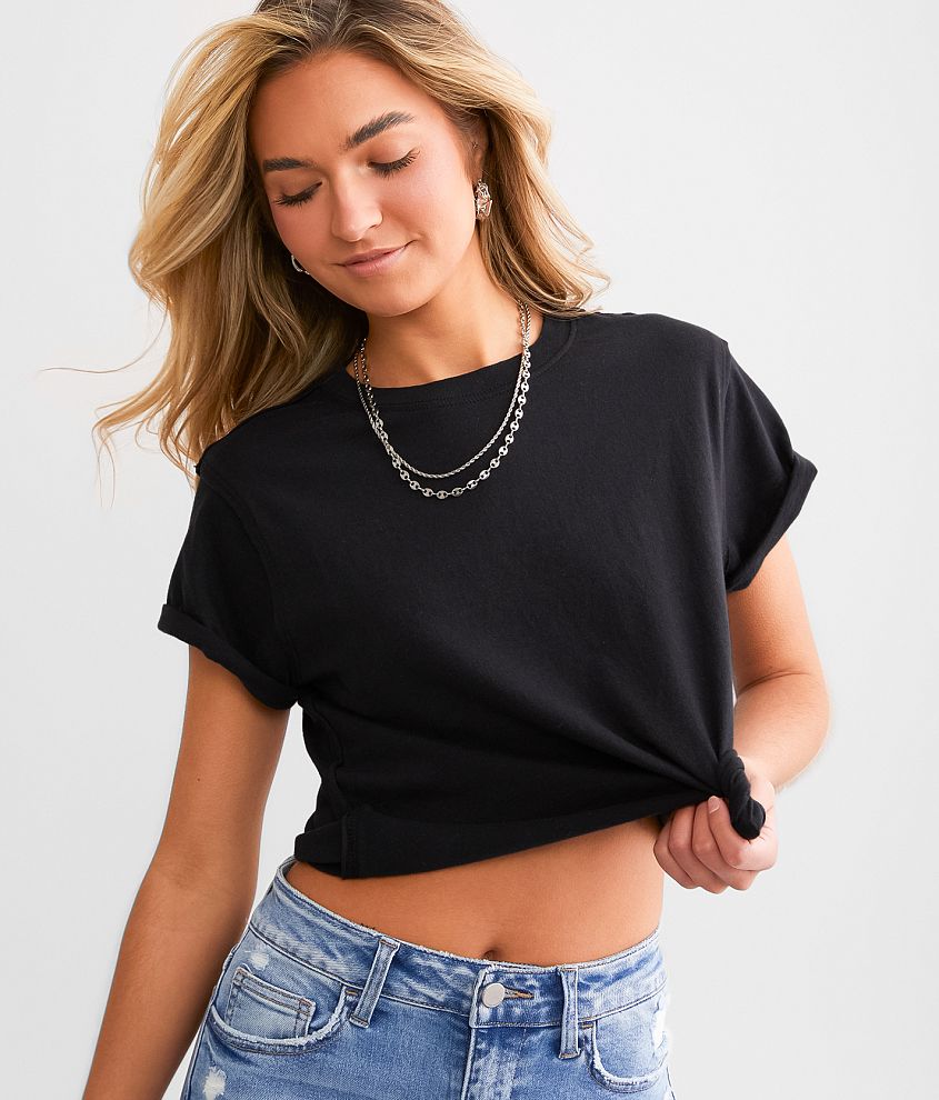 Free People The Perfect Cropped T-Shirt
