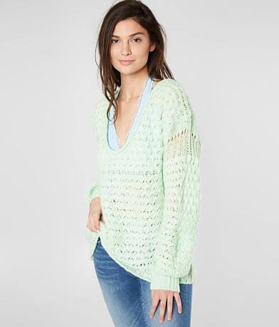 Free People Crashing Waves Sweater full right side view