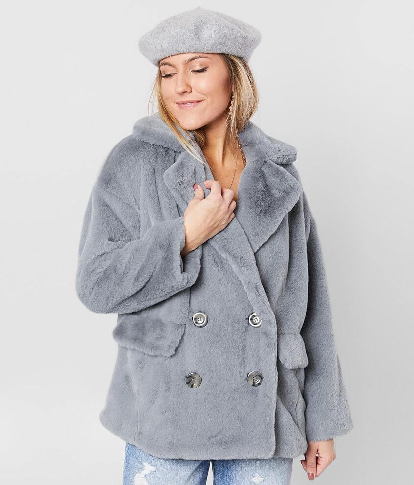 Kate faux hot sale fur coat