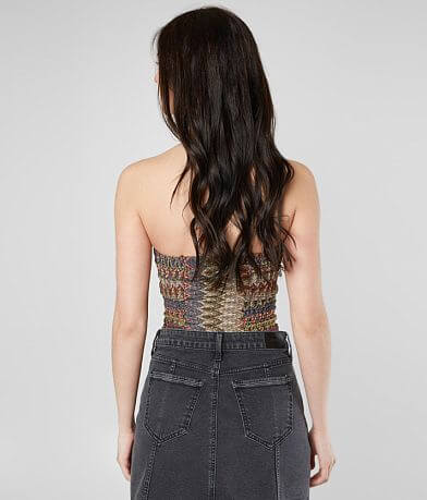 Free People Too Chic Tube Top BACK