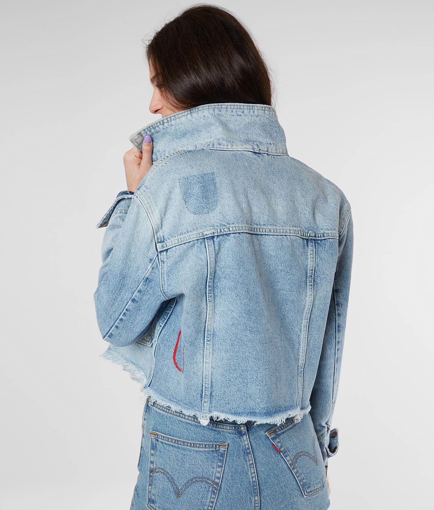 free people dillon denim jacket