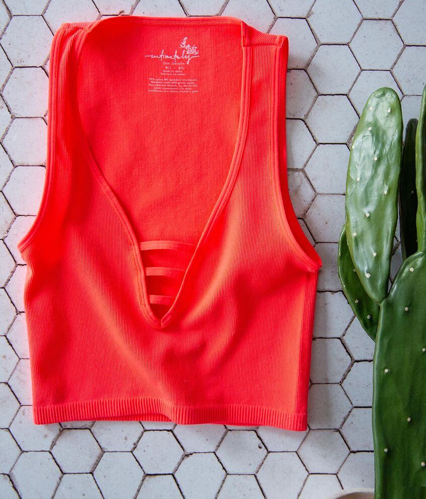 Free People Strapped In Brami Tank Top front view