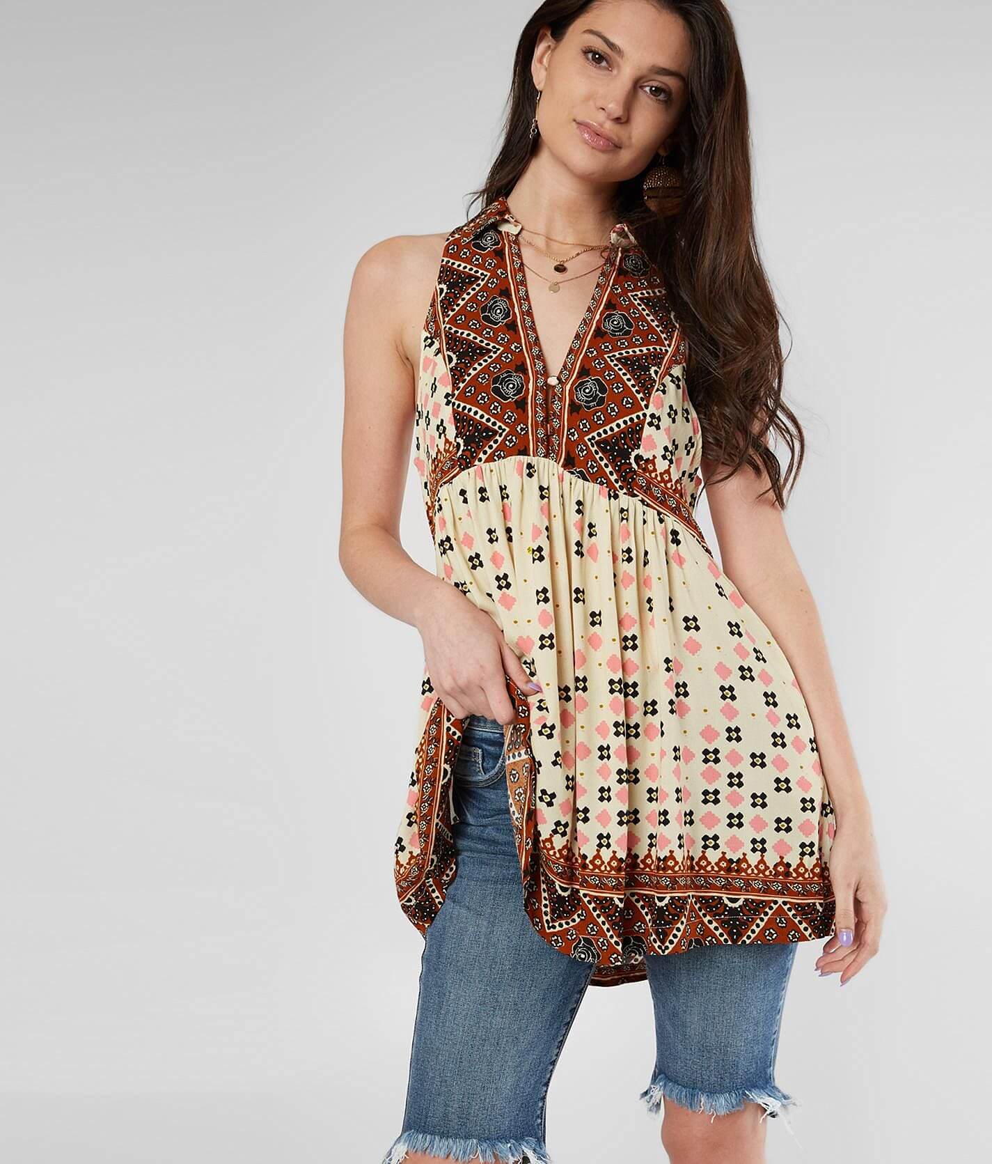 フリーピープル Free People Charlotte Tunic レディース シャツ トップス Clean Ivory Charlotte Tunic | Free People