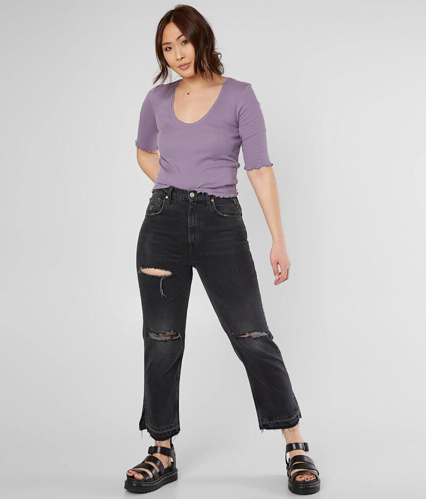 Free People Lita Ankle Straight Jean front view