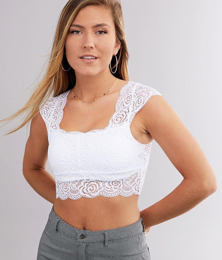 Free People Chase Me Lace Brami front view