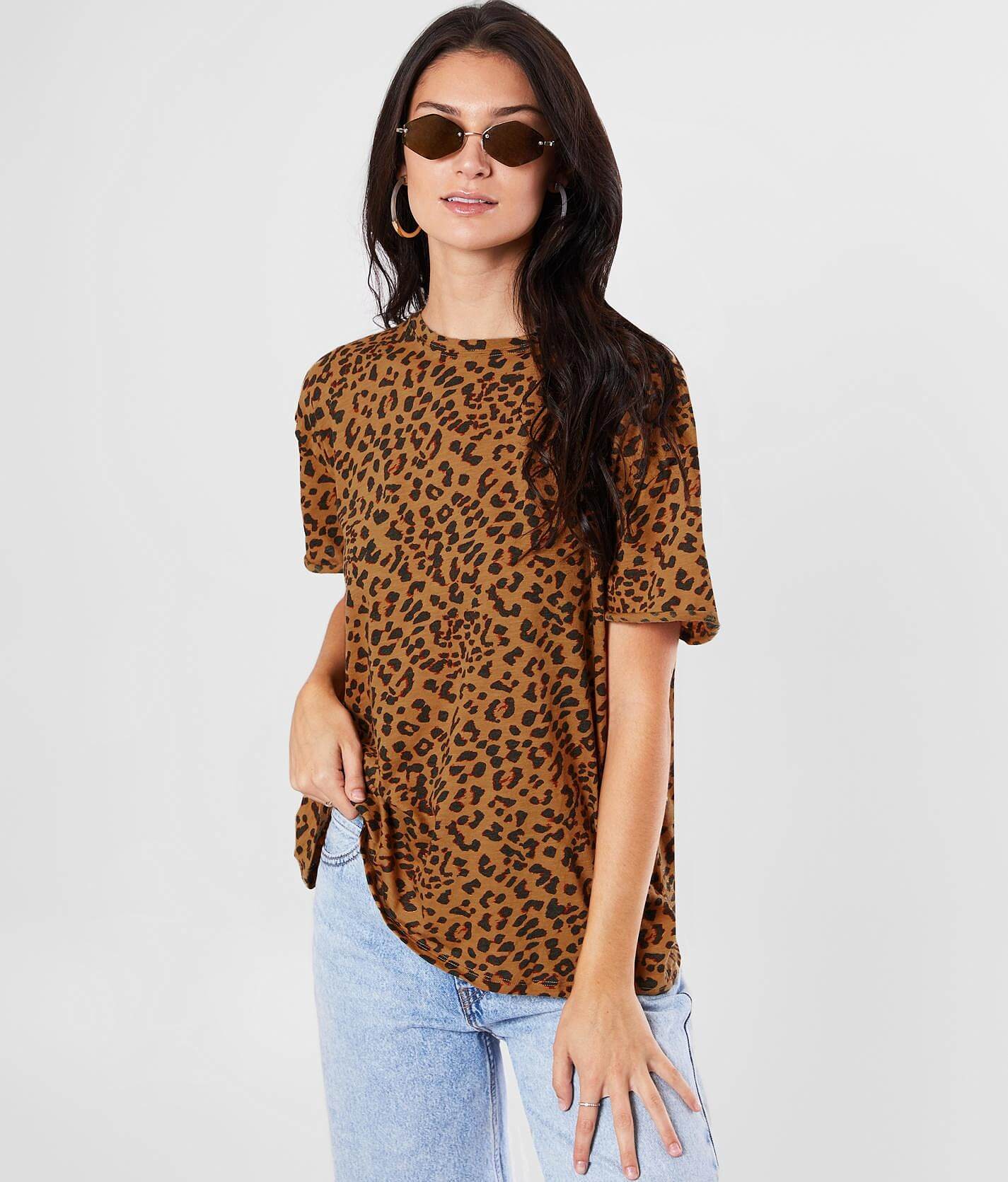 cheetah shirt womens