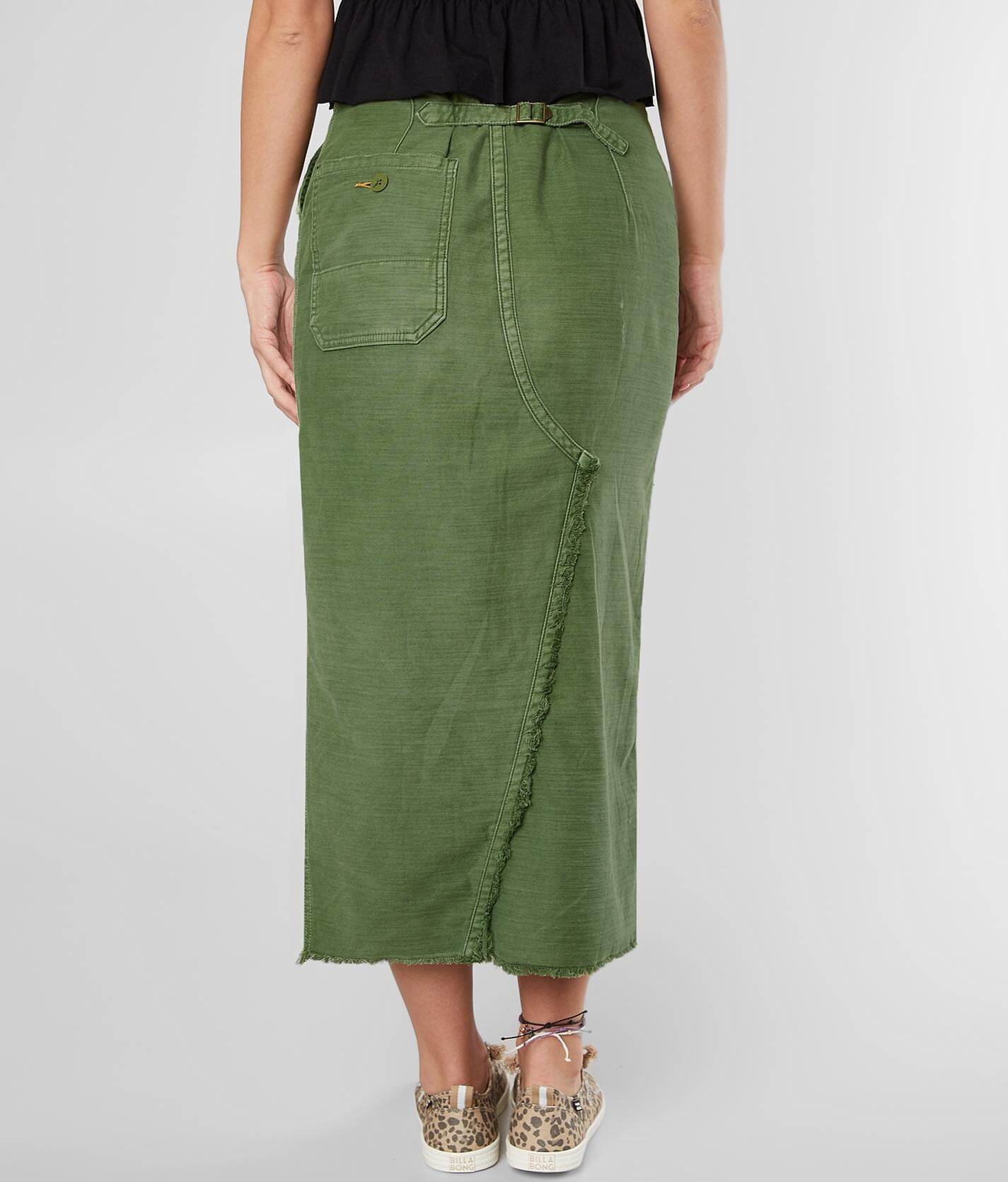 free people echo midi skirt