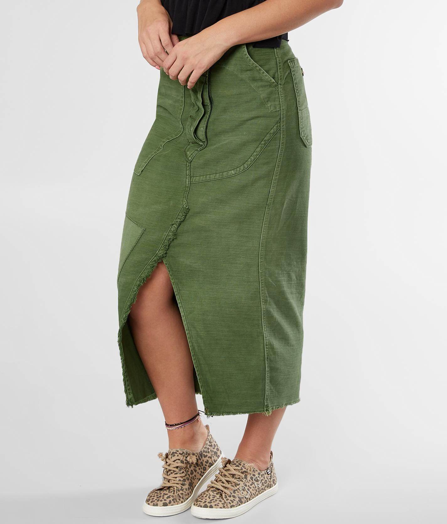 free people echo midi skirt