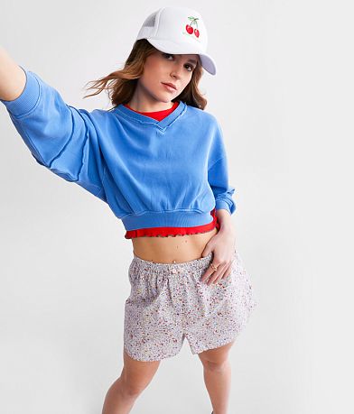Free People Cloud Nine Boxer Short front view