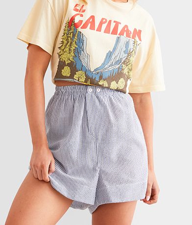 Free People Cloud Nine Boxer Short FULL_LEFT_SIDE