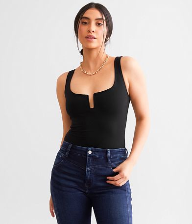 Free People Romance In Rome Bodysuit front view