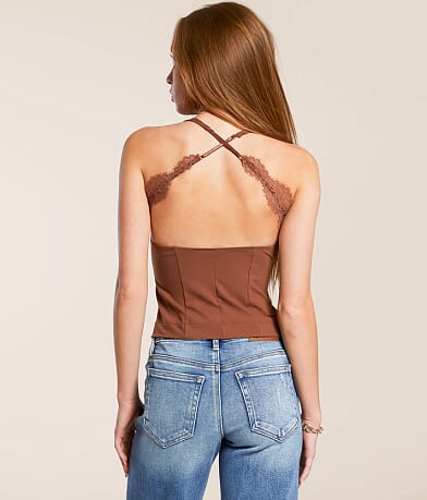 Free People Looking Good Cami Tank Top back view