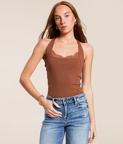 Free People Looking Good Cami Tank Top full right side view
