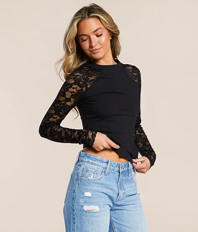 Free People No Excuses Top front view