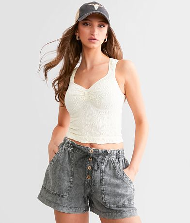 Free People Love Letter Tank Top front view