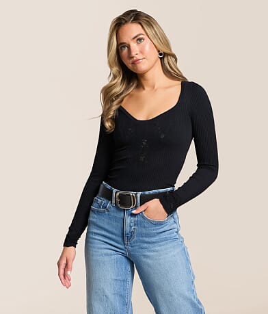 Free People Dynamic Duo Top front view