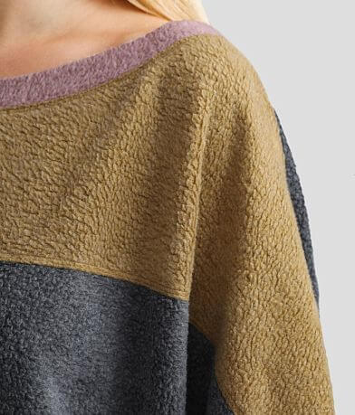 Free People Blue Monday Fleece Pullover MISC_DETAIL_1
