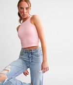 Free People Clean Lines Cropped Cami Tank Top - Women's Tank Tops