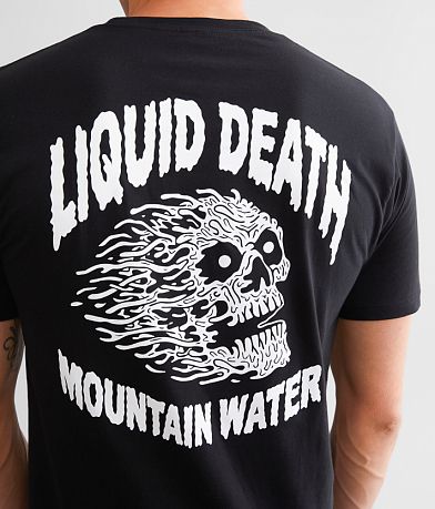 Liquid Death Instant Death T-Shirt back view