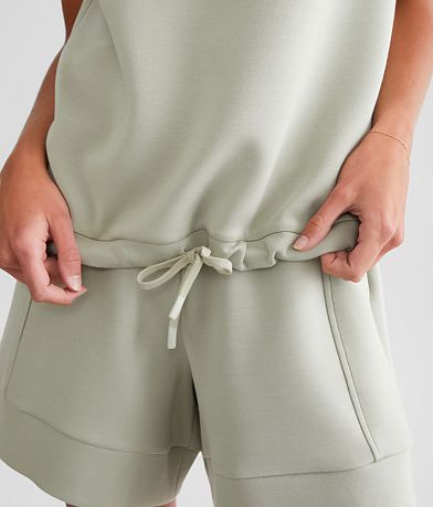 Varley Leigh Turtleneck Tank Top misc detail 1 view