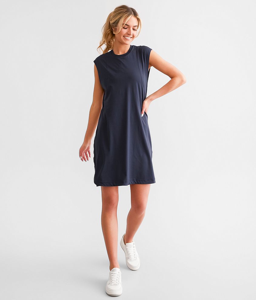 Varley Naples Mini Dress front view