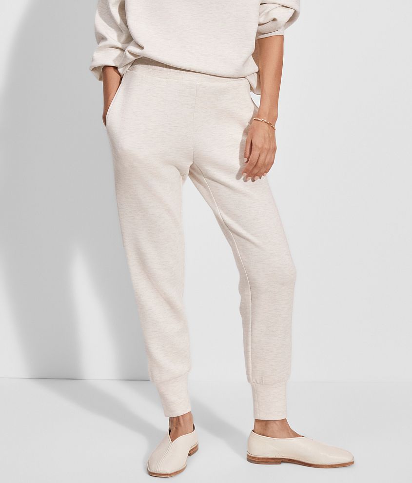 Varley The Slim Cuff Jogger - Women's Pants in Ivory Marl | Buckle