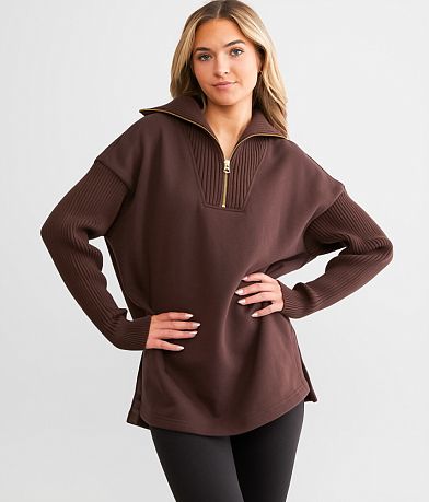 Varley Owens Oversized Sweat Pullover front view