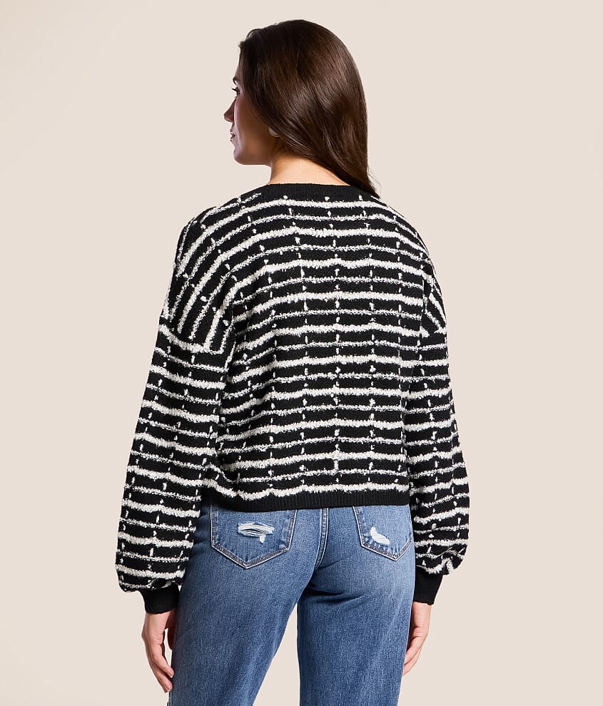 Lurex Striped Sweater