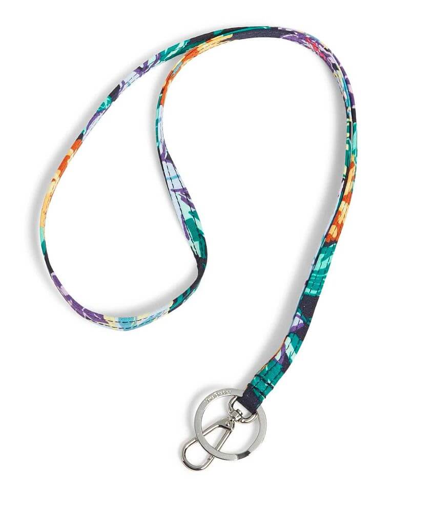 Vera Bradley Happy Blooms Lanyard front view