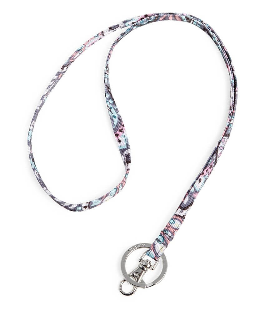 Vera Bradley Bon Bon Medallion Reactive Lanyard front view