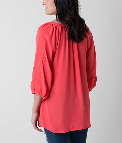 Verty Chiffon Top BACK