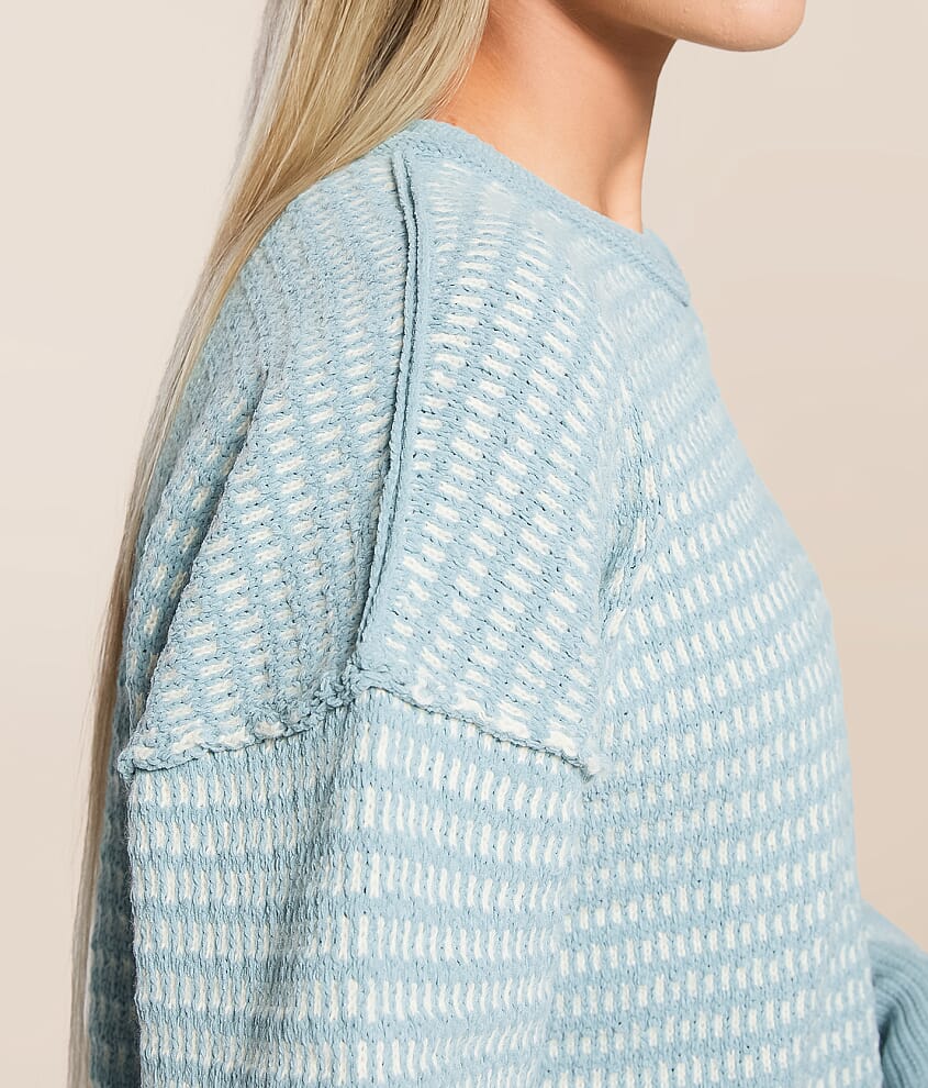 Textured Chenille Sweater - thumbnail 3