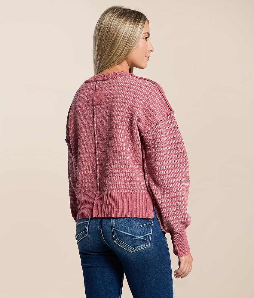 Textured Chenille Sweater - thumbnail 5